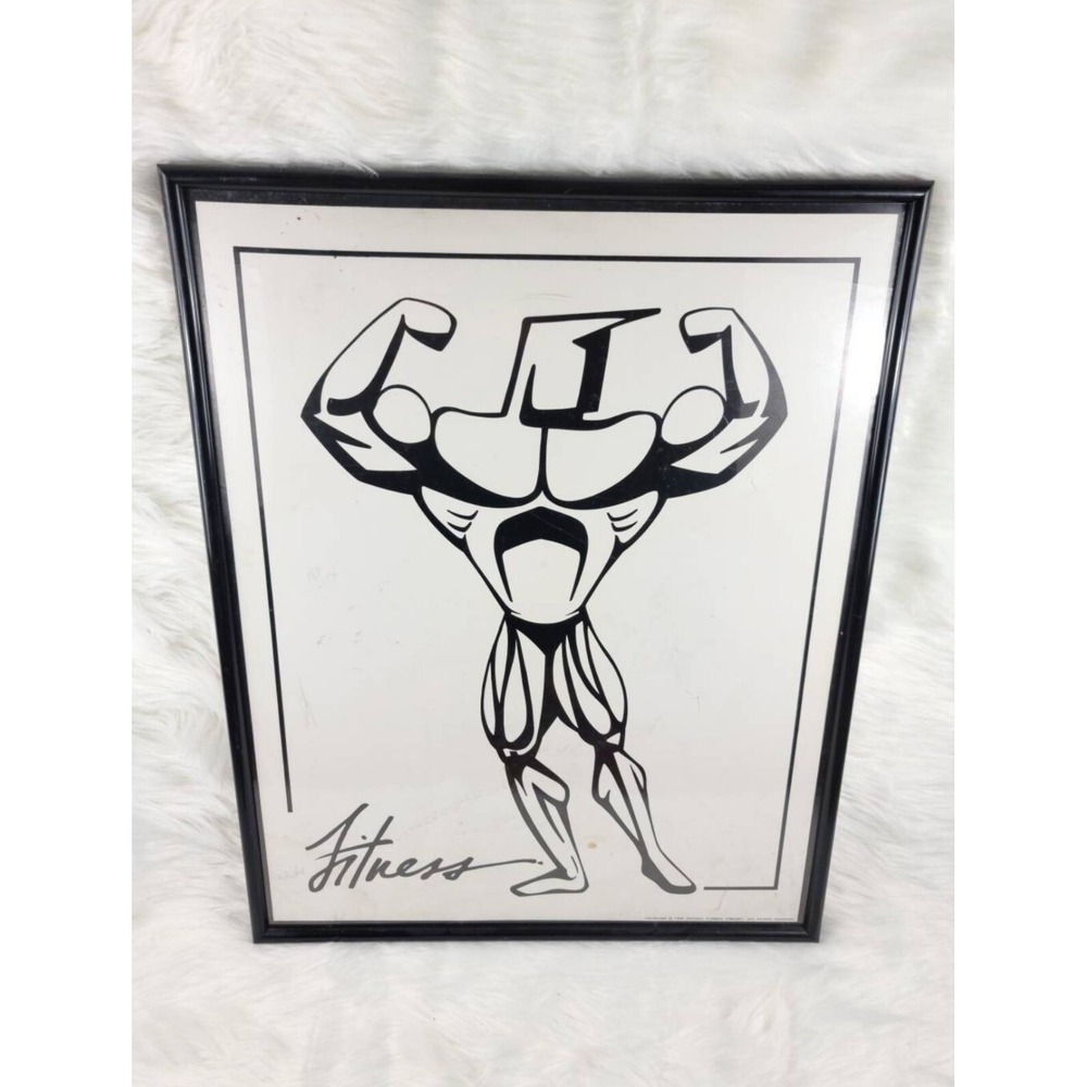 1989 Success Fitness Company Wall Decor, Healthy Lifestyle, Gym Training